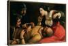 Samson and Delilah-Caravaggio-Stretched Canvas