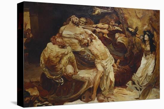 Samson and Delilah-Solomon Joseph Solomon-Stretched Canvas