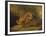 Samson and the Lion, c.1640-Peter Paul Rubens-Framed Giclee Print