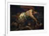 Samson and the Lion-Luca Giordano-Framed Giclee Print