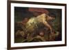 Samson and the Lion-Luca Giordano-Framed Premium Giclee Print