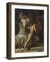 Samson and the Philistines, 1863-Carl Bloch-Framed Giclee Print