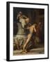 Samson and the Philistines, 1863-Carl Bloch-Framed Giclee Print