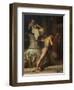 Samson and the Philistines, 1863-Carl Bloch-Framed Giclee Print