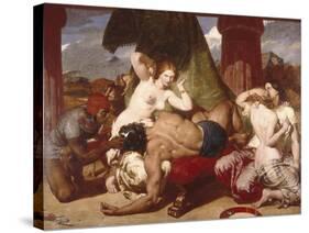 Samson Betrayed, 1850-Frederick Richard Pickersgill-Stretched Canvas
