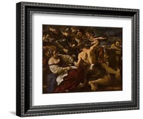 Samson Captured by the Philistines, 1619-Guercino-Framed Giclee Print