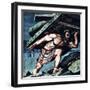 Samson Carrying the Gate of Gaza-null-Framed Giclee Print