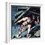 Samson Carrying the Gate of Gaza-null-Framed Giclee Print