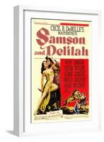 Samson & Delilah, 1949-null-Framed Art Print