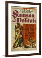 Samson & Delilah, 1949-null-Framed Art Print