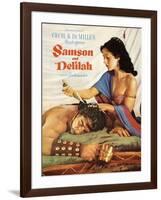 Samson & Delilah, 1949-null-Framed Art Print