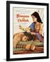 Samson & Delilah, 1949-null-Framed Art Print