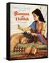 Samson & Delilah, 1949-null-Framed Stretched Canvas