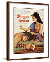 Samson & Delilah, 1949-null-Framed Art Print