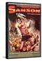 Samson & Delilah, German Movie Poster, 1949-null-Framed Stretched Canvas