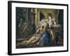 Samson et Dalila-Gustave Moreau-Framed Giclee Print