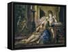 Samson et Dalila-Gustave Moreau-Framed Stretched Canvas