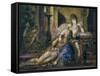 Samson et Dalila-Gustave Moreau-Framed Stretched Canvas