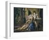 Samson et Dalila-Gustave Moreau-Framed Giclee Print