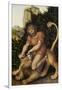 Samson Fighting a Lion-Lucas Cranach the Elder-Framed Giclee Print