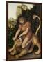 Samson Fighting a Lion-Lucas Cranach the Elder-Framed Giclee Print