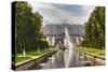 Samson Fountain, Great Palace, view from Sea Canal, Peterhof, UNESCO World Heritage Site, near St.-Richard Maschmeyer-Stretched Canvas