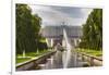 Samson Fountain, Great Palace, view from Sea Canal, Peterhof, UNESCO World Heritage Site, near St.-Richard Maschmeyer-Framed Photographic Print