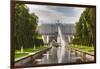 Samson Fountain, Great Palace, view from Sea Canal, Peterhof, UNESCO World Heritage Site, near St.-Richard Maschmeyer-Framed Photographic Print