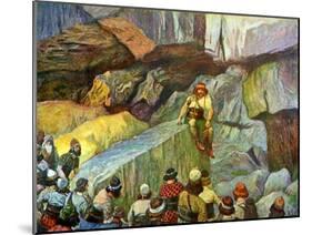 Samson in the caves of Etam by Tissot - Bible-James Jacques Joseph Tissot-Mounted Giclee Print