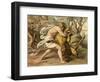 Samson Killing a Young Lion-null-Framed Giclee Print