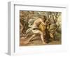 Samson Killing a Young Lion-null-Framed Giclee Print