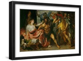 Samson Made Prisoner, circa 1628-1630-Sir Anthony Van Dyck-Framed Giclee Print