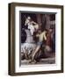 Samson on the Treadmill, c.1863-Carl Bloch-Framed Giclee Print