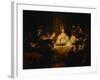 Samson Posing a Riddle at the Wedding Feast, 1638-Rembrandt van Rijn-Framed Giclee Print