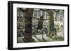 Samson Pulls Down the Pillars-James Tissot-Framed Giclee Print