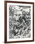 Samson Rending the Lion, 1497-Albrecht Dürer-Framed Giclee Print