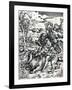 Samson Rending the Lion, 1497-Albrecht Dürer-Framed Giclee Print