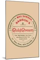 Samson's Cold Cream-null-Mounted Art Print