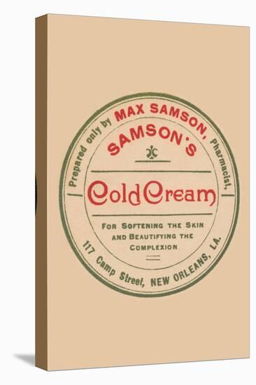 Samson's Cold Cream-null-Stretched Canvas