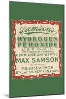 Samson's Hydrogen Peroxide-null-Mounted Art Print