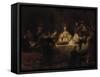 Samson's Wedding-Rembrandt van Rijn-Framed Stretched Canvas