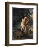 Samson Slays the Lion-Francesco Hayez-Framed Giclee Print