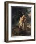 Samson Slays the Lion-Francesco Hayez-Framed Giclee Print