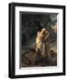 Samson Slays the Lion-Francesco Hayez-Framed Giclee Print