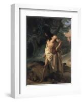Samson Slays the Lion-Francesco Hayez-Framed Giclee Print