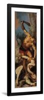 Samson Struggling Against the Philistines-Odoardo Borrani-Framed Giclee Print