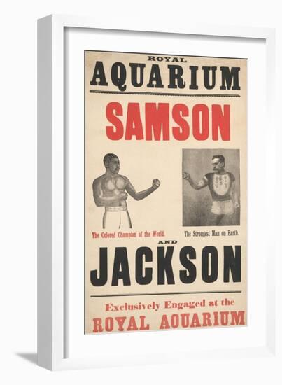 Samson V Jackson-null-Framed Giclee Print