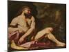 Samson Victorious (Oil on Canvas)-Giambattista Langetti-Mounted Giclee Print
