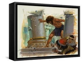 Samson-Andrew Howat-Framed Stretched Canvas