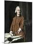 Samuel Adams, a Leader of the Sons of Liberty in Massachusetts before the Revolutionary War-null-Mounted Giclee Print